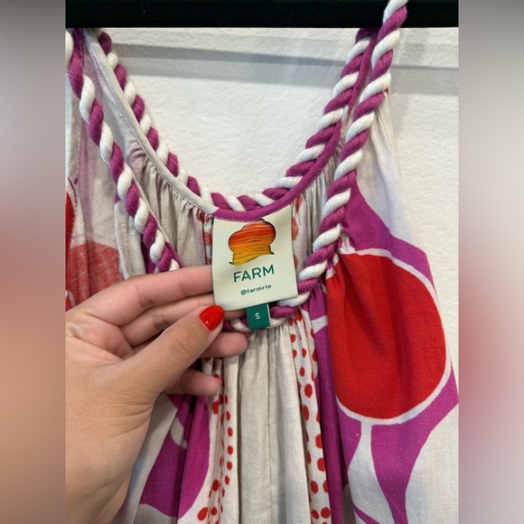 FARM RIO boho-chic floral maxi jumpsuit with pockets - Picture 5 of 6